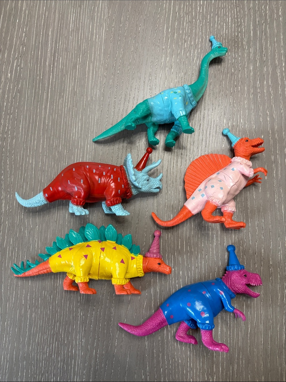 Target Bullseye Playground Dinosaur Birthday Party Animal Set of 5
